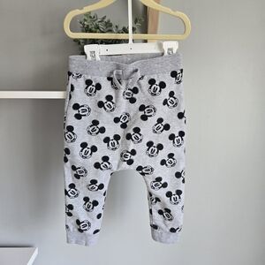 Disney Gray Mickey Mouse Kids Sweatpants